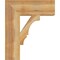 Ekena Millwork Balboa Block Rough Sawn Bracket, Western Red Cedar, 6"W x 20"D x 24"H BKT06X20X24BOA05RWR - alternate 2